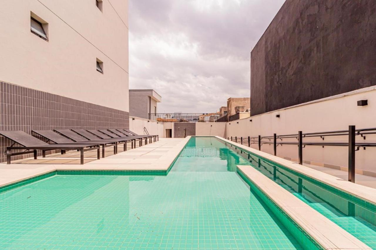 Lindo Studio No Bom Retiro Prox Ao Anhembi Sambodromo Com Wifi เซาเปาโล ภายนอก รูปภาพ