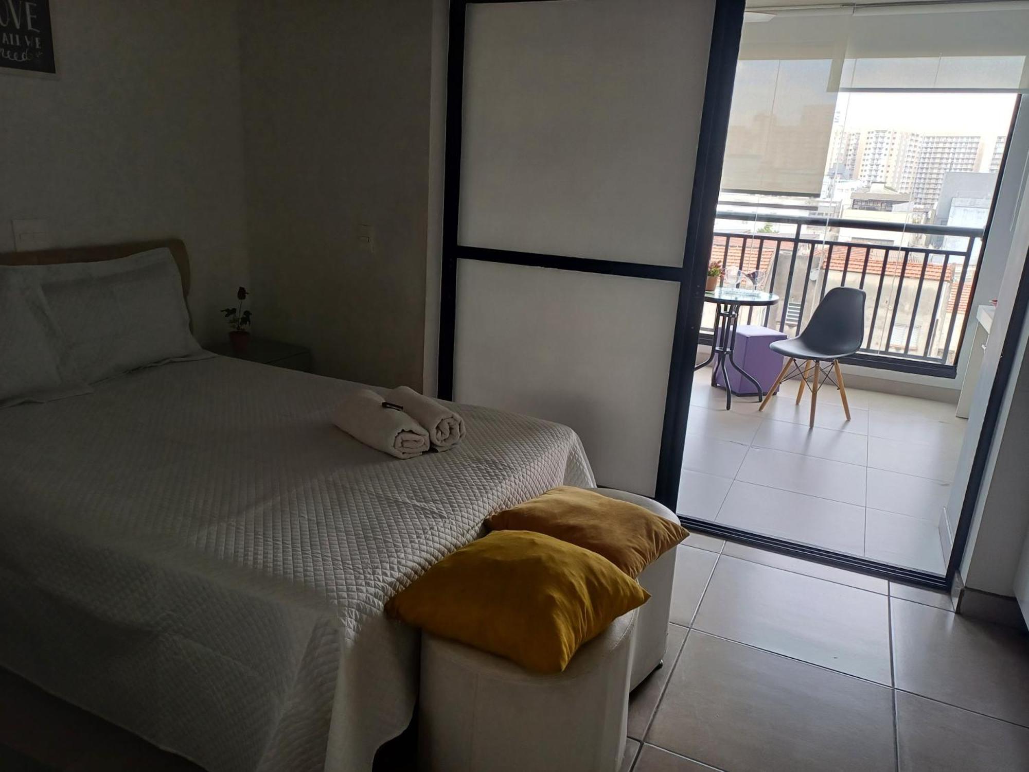 Lindo Studio No Bom Retiro Prox Ao Anhembi Sambodromo Com Wifi เซาเปาโล ภายนอก รูปภาพ